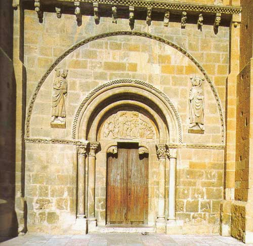 Puerta del Perdón. Colegiata San Isidoro de León