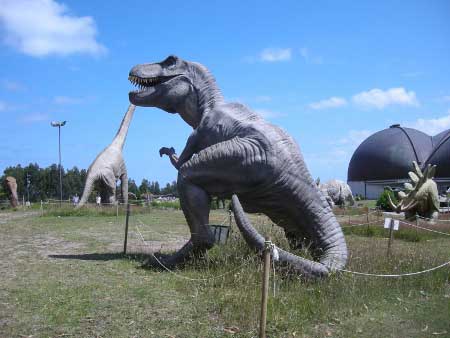 Dinosaurios por el MUJA (La Rasa de San Telmo-Asturias)