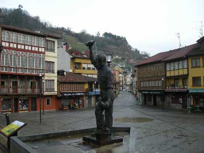 Plaza de Requejo en Mieres