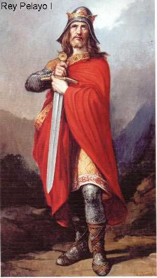 Rey Pelayo de Asturias (718/722-737)