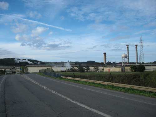 Zona industrial de Tabaza. Carreño (Asturias)