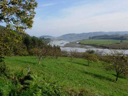 Ría de Villaviciosa (Asturias) panorámica