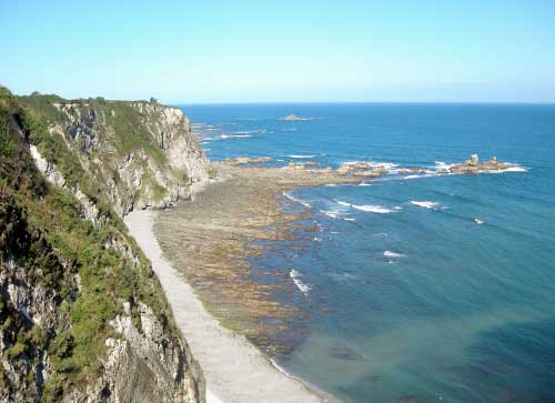 Costa occidental de Cadavedo (Asturias)