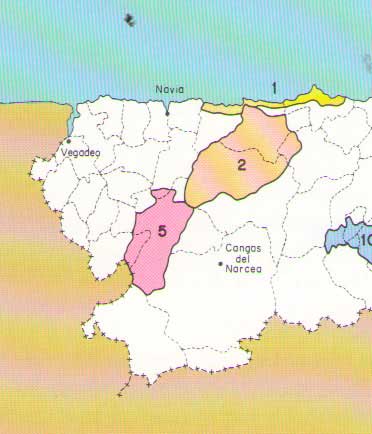 Situación de los Paisajes Protegidos de Asturias Occidental