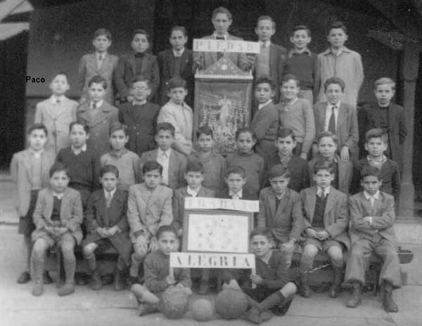 Colegio Santiago Apóstol de Mieres año 1948