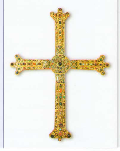 La Cruz de la Victoria. Catedral de Oviedo (España).