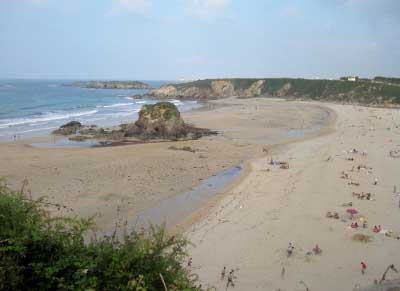 Playa occidente Asturias