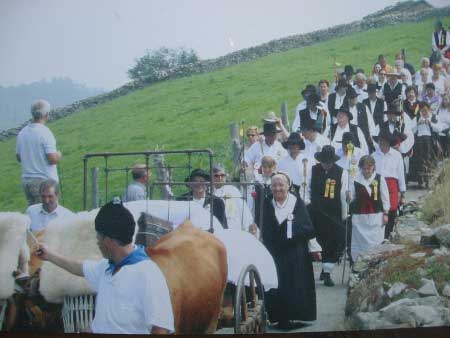 Boda vaqueira (Tineo-Valdés) en Asturias